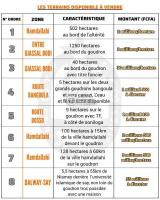 Vente de terrain immobilier